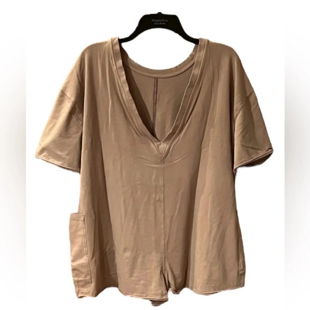 NWT Free People Hot Shot Tee Romper - Picture 9 of 15